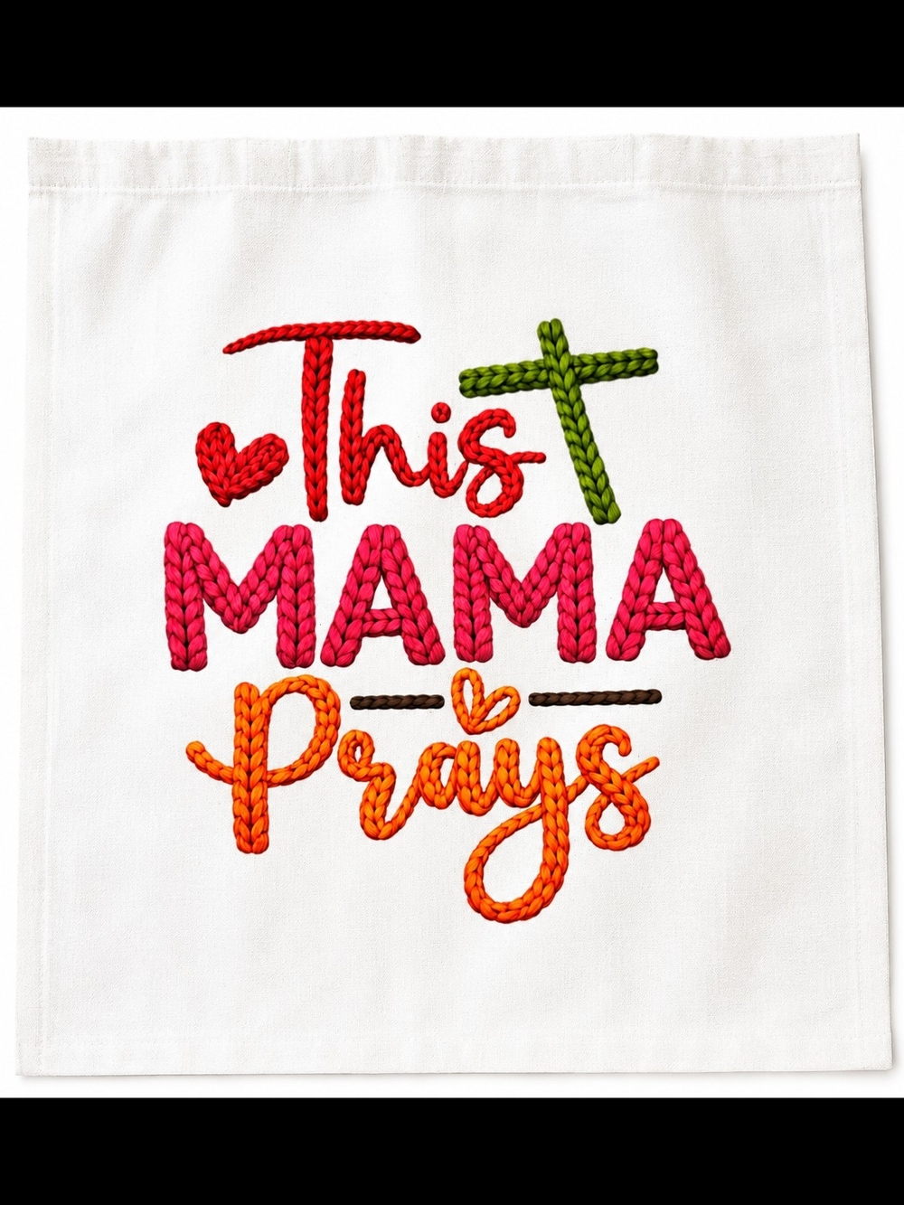 THIS MAMA PRAYS CANVAS TOTE BAG!